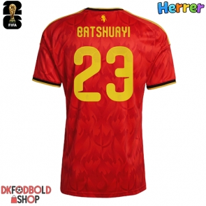 Belgien Michy Batshuayi #23 Hjemmebanetrøje VM 2026 Kort ærmer